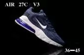 nike air max 270 france mulher homem running sapatos v3 blue white